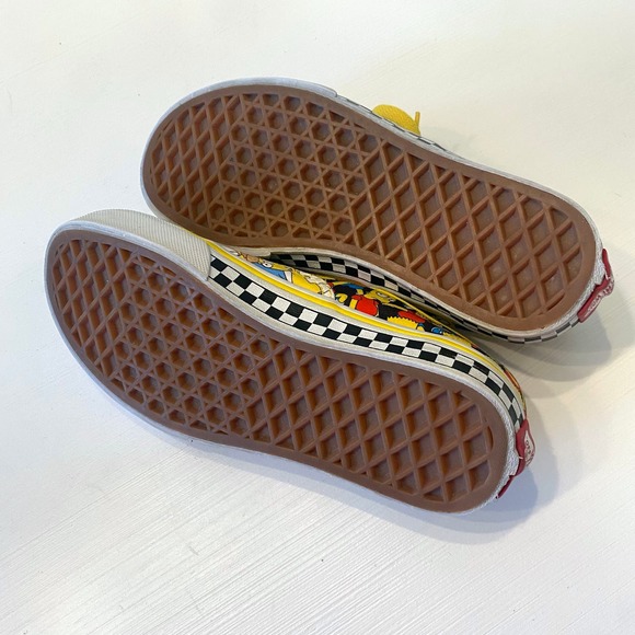 Rare Kid's Youth Matt Groening The Simpsons Vans Sneakers US Size 1.5 Y 1.5Y - Picture 10 of 12